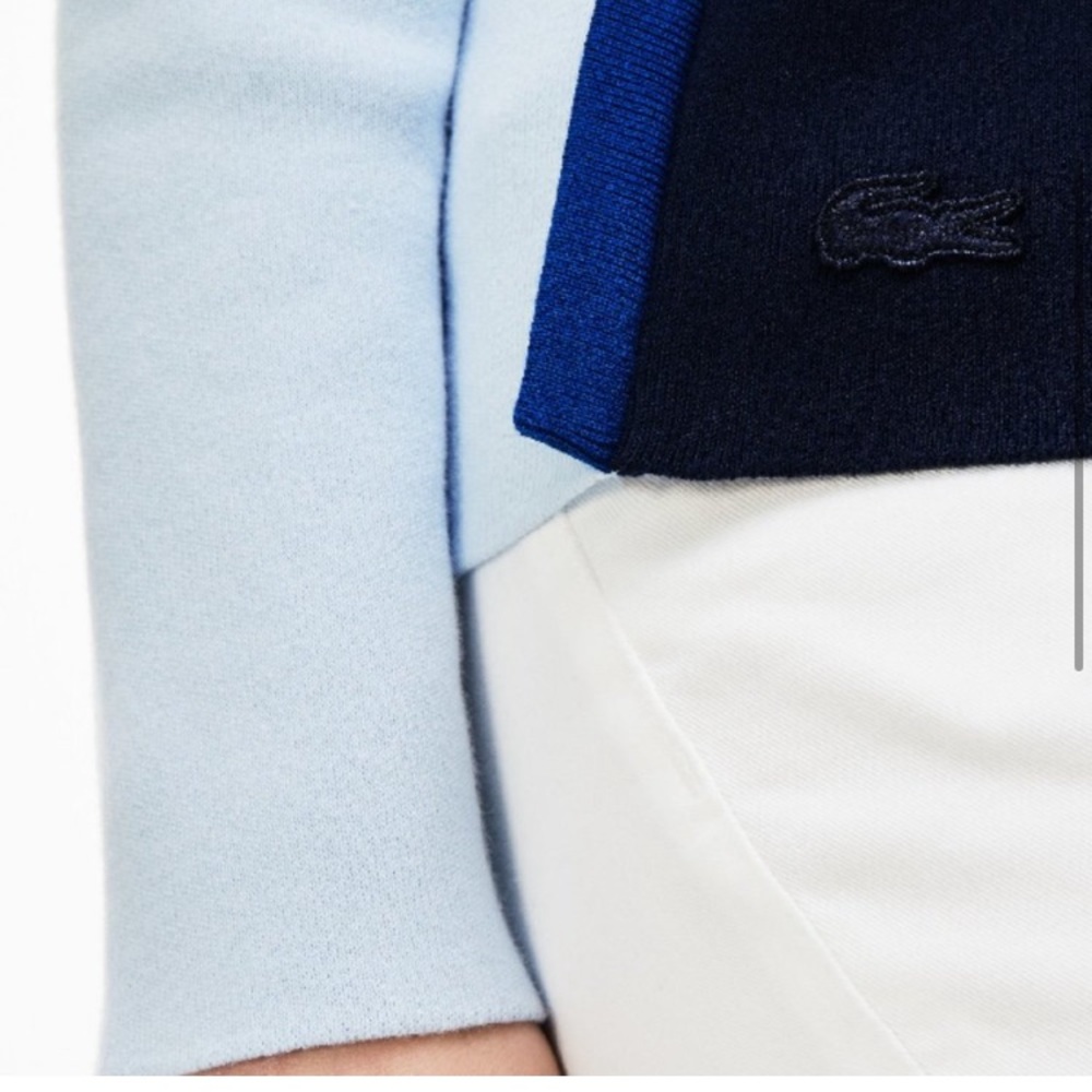 Lacoste pullover dynamic Colorblocking blues 40 - Picture 3 of 14